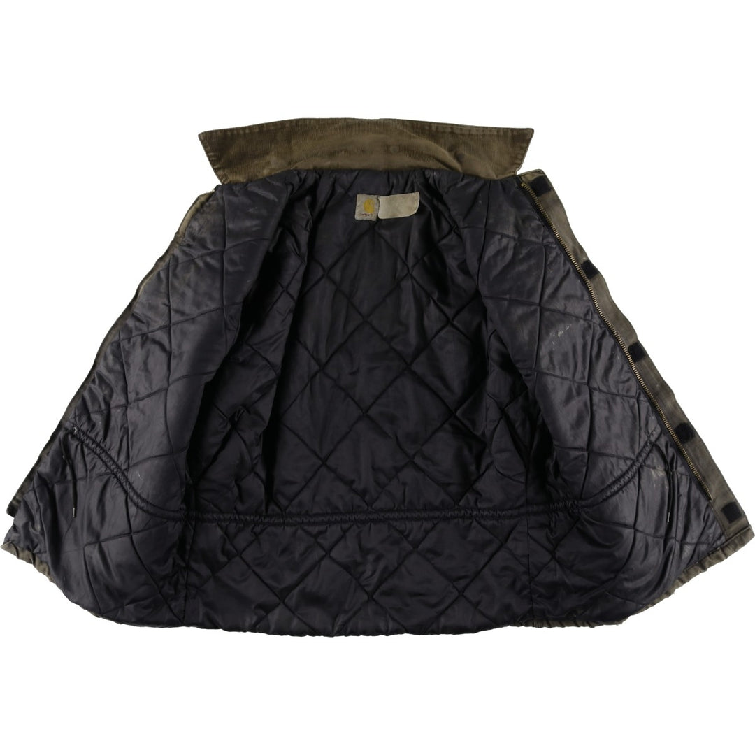 Carhartt Traditional Padded Duck Work Jacket, Men's Size XL unclear Khaki type brown Vintage Second Hand