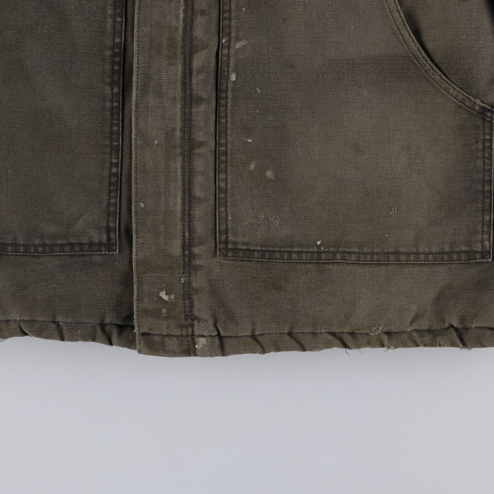 Carhartt Traditional Padded Duck Work Jacket, Men's Size XL unclear Khaki type brown Vintage Second Hand