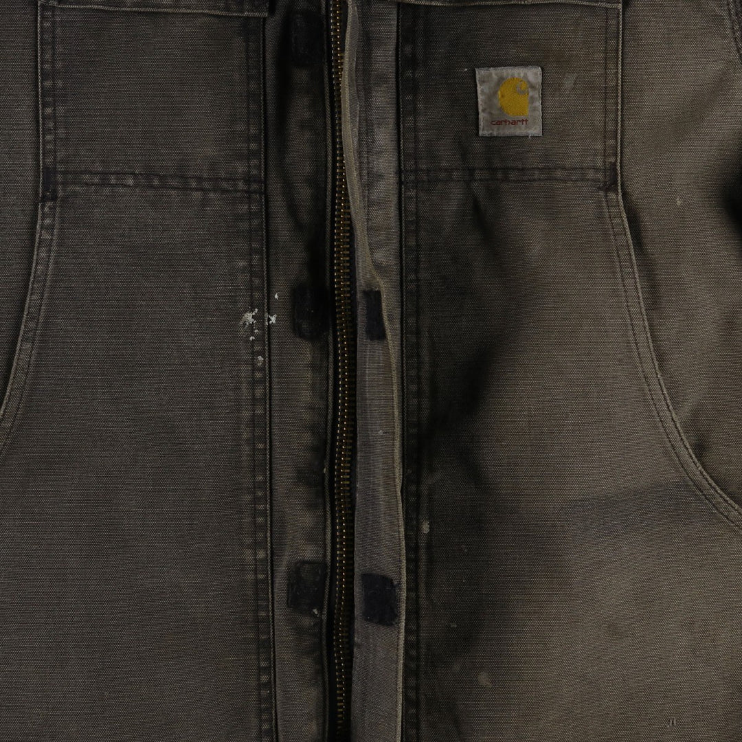 Carhartt Traditional Padded Duck Work Jacket, Men's Size XL unclear Khaki type brown Vintage Second Hand