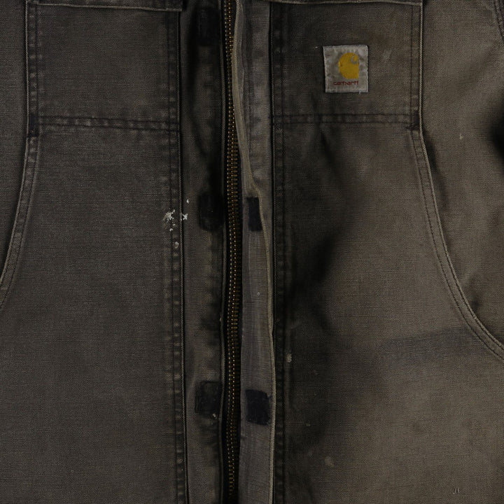 Carhartt Traditional Padded Duck Work Jacket, Men's Size XL unclear Khaki type brown Vintage Second Hand