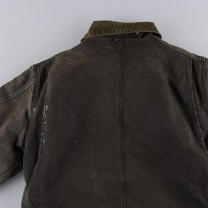 Carhartt Traditional Padded Duck Work Jacket, Men's Size XL unclear Khaki type brown Vintage Second Hand