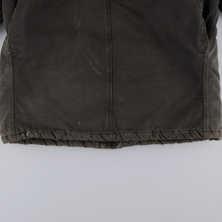 Carhartt Traditional Padded Duck Work Jacket, Men's Size XL unclear Khaki type brown Vintage Second Hand