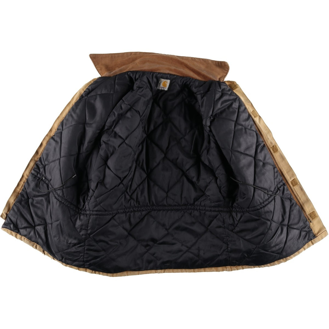 Carhartt Traditional Padded Duck Work Jacket, Men's Size L unclear Beige type Vintage Second Hand