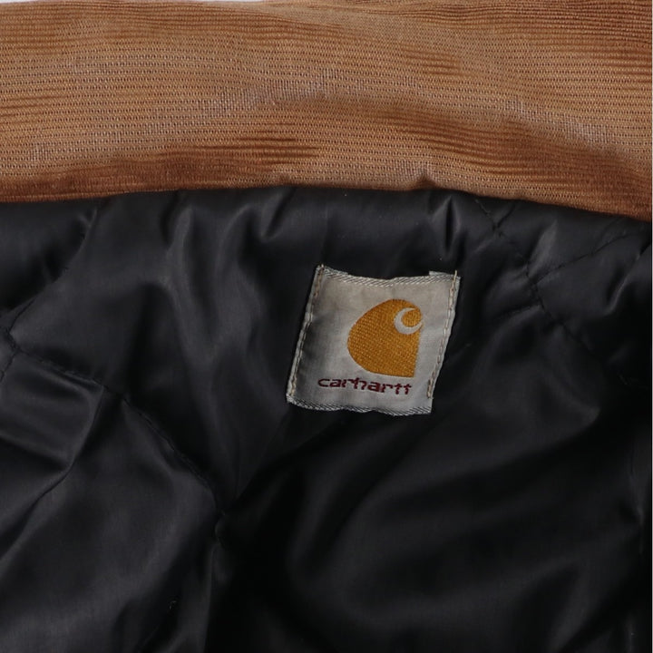 Carhartt Traditional Padded Duck Work Jacket, Men's Size L unclear Beige type Vintage Second Hand