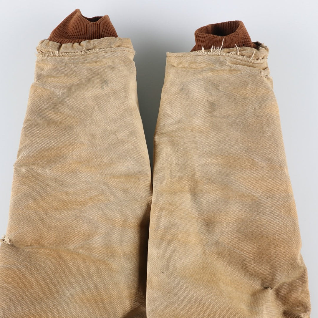 Carhartt Traditional Padded Duck Work Jacket, Men's Size L unclear Beige type Vintage Second Hand