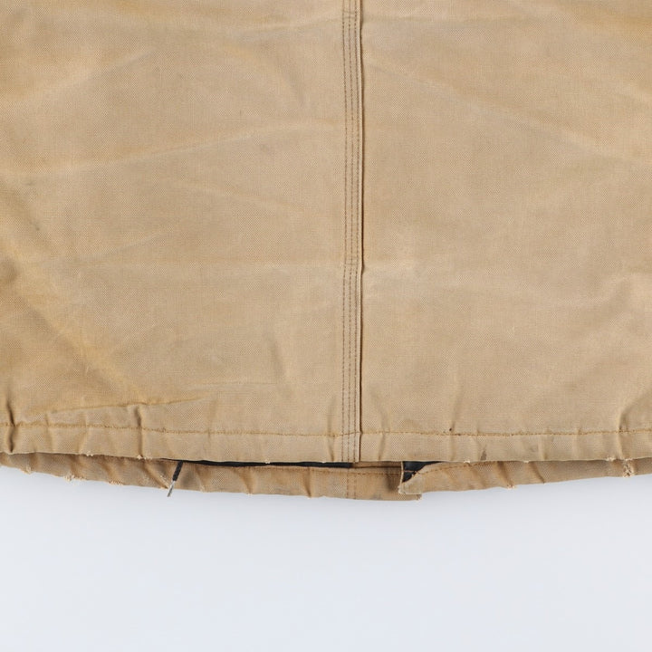 Carhartt Traditional Padded Duck Work Jacket, Men's Size L unclear Beige type Vintage Second Hand