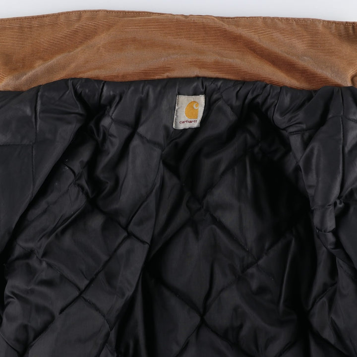 Carhartt Traditional Padded Duck Work Jacket, Men's Size L unclear Beige type Vintage Second Hand