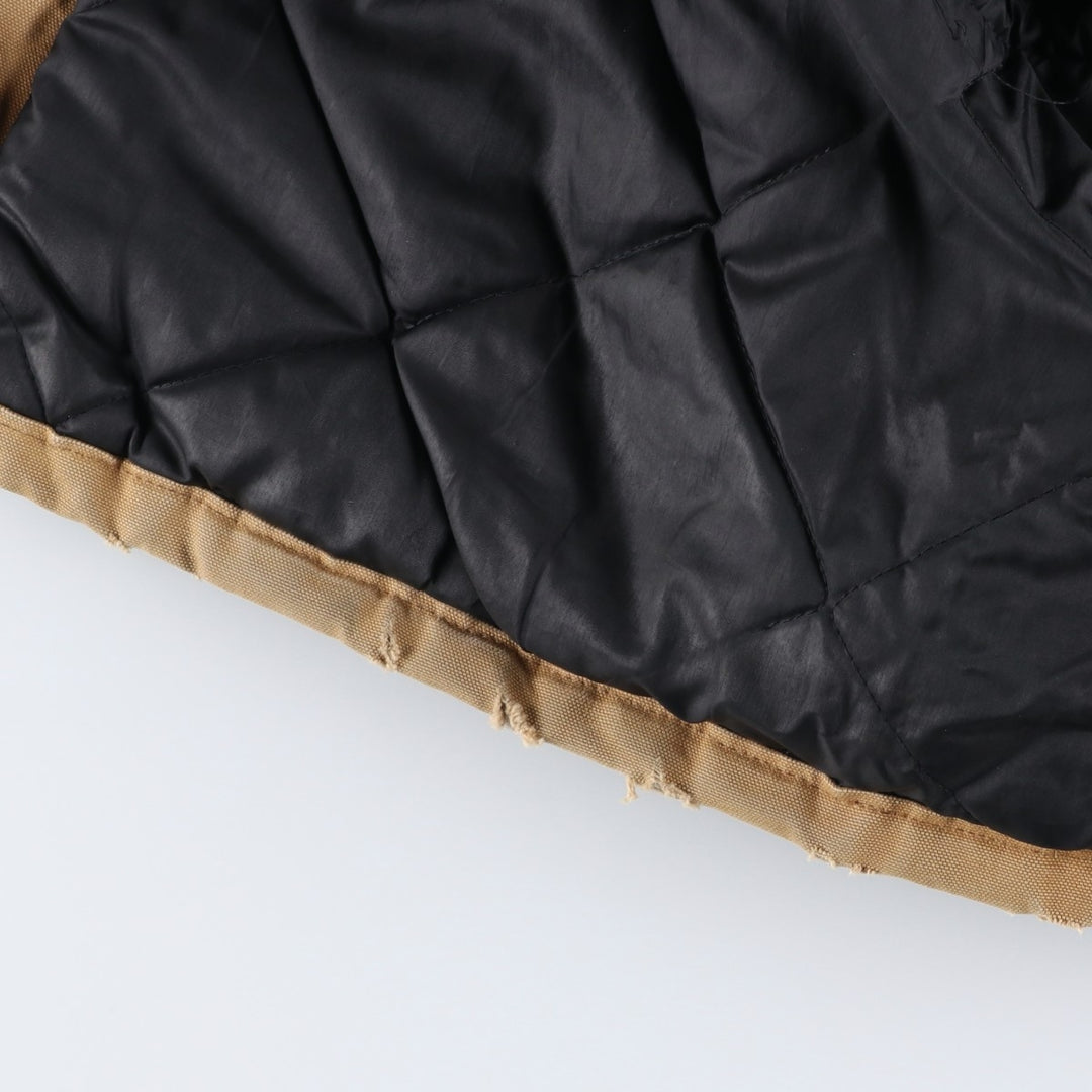 Carhartt Traditional Padded Duck Work Jacket, Men's Size L unclear Beige type Vintage Second Hand