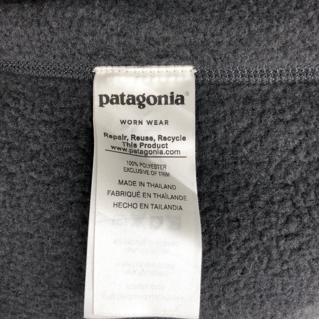 Patagonia Better Sweater 1 polyester black type Vintage Second Hand