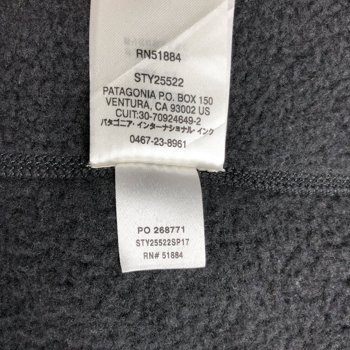 Patagonia Better Sweater 1 polyester black type Vintage Second Hand