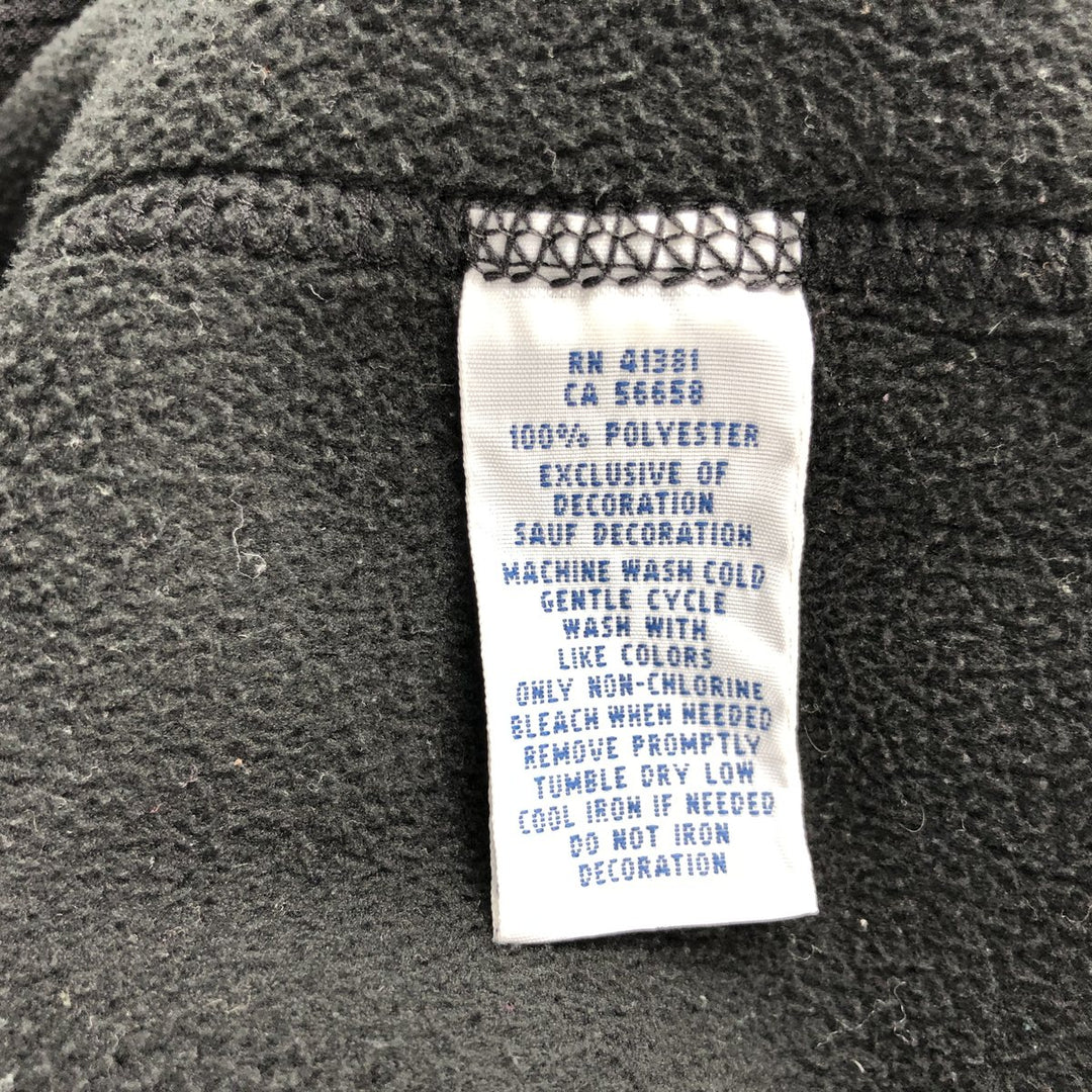 Ralph Lauren POLO RALPH LAUREN PREFORMANCE fleece jacket, men's size L polyester black type Vintage Second Hand