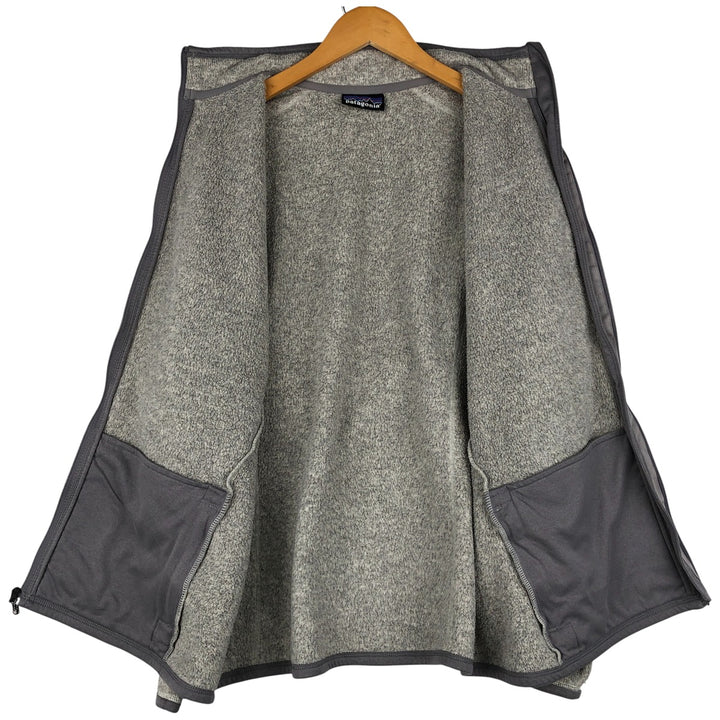 90s-00'S Patagonia Fleece Jacket, Men's Size Medium unclear gray type Vintage Second Hand