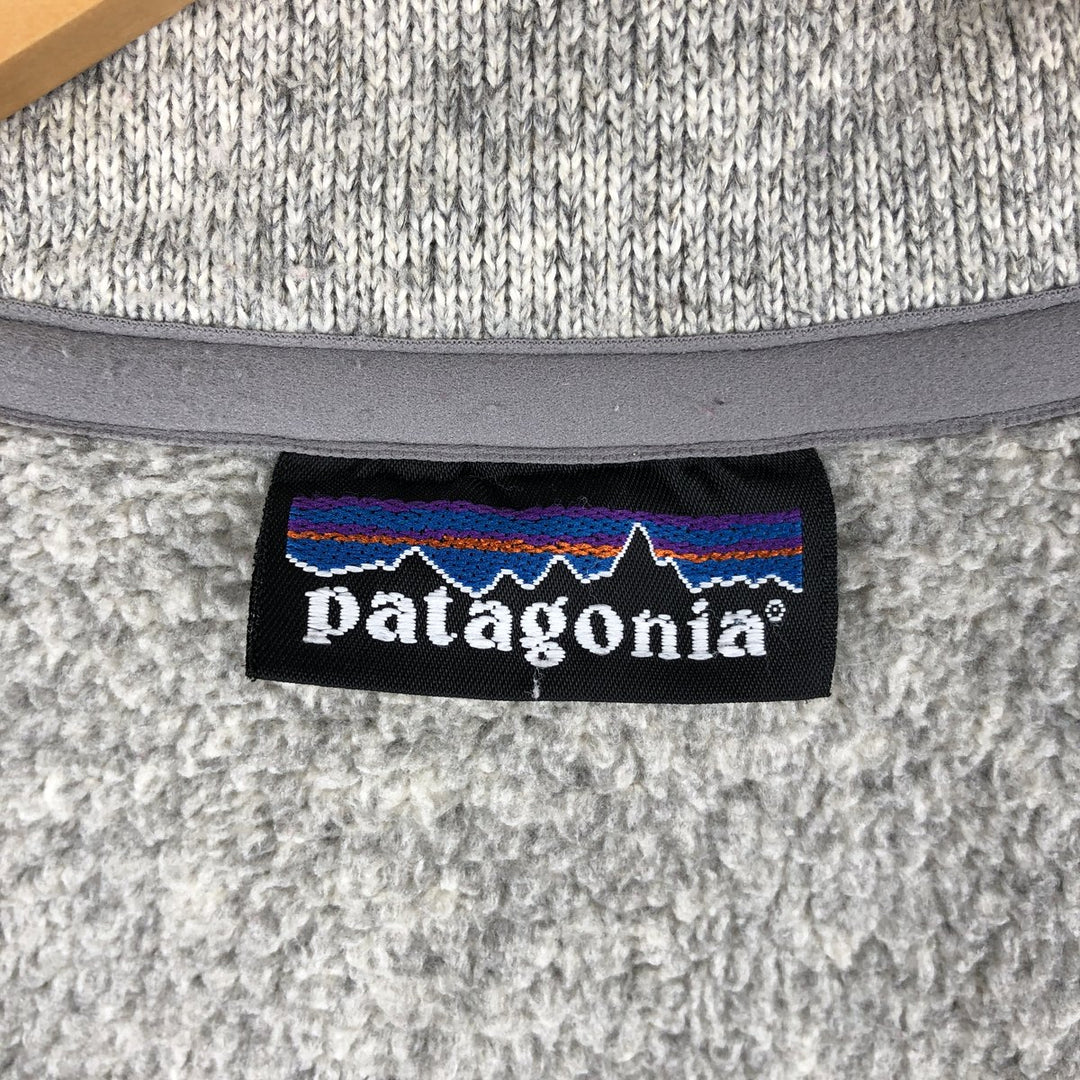 90s-00'S Patagonia Fleece Jacket, Men's Size Medium unclear gray type Vintage Second Hand