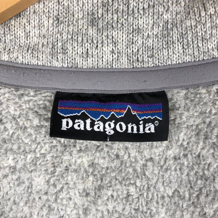 90s-00'S Patagonia Fleece Jacket, Men's Size Medium unclear gray type Vintage Second Hand