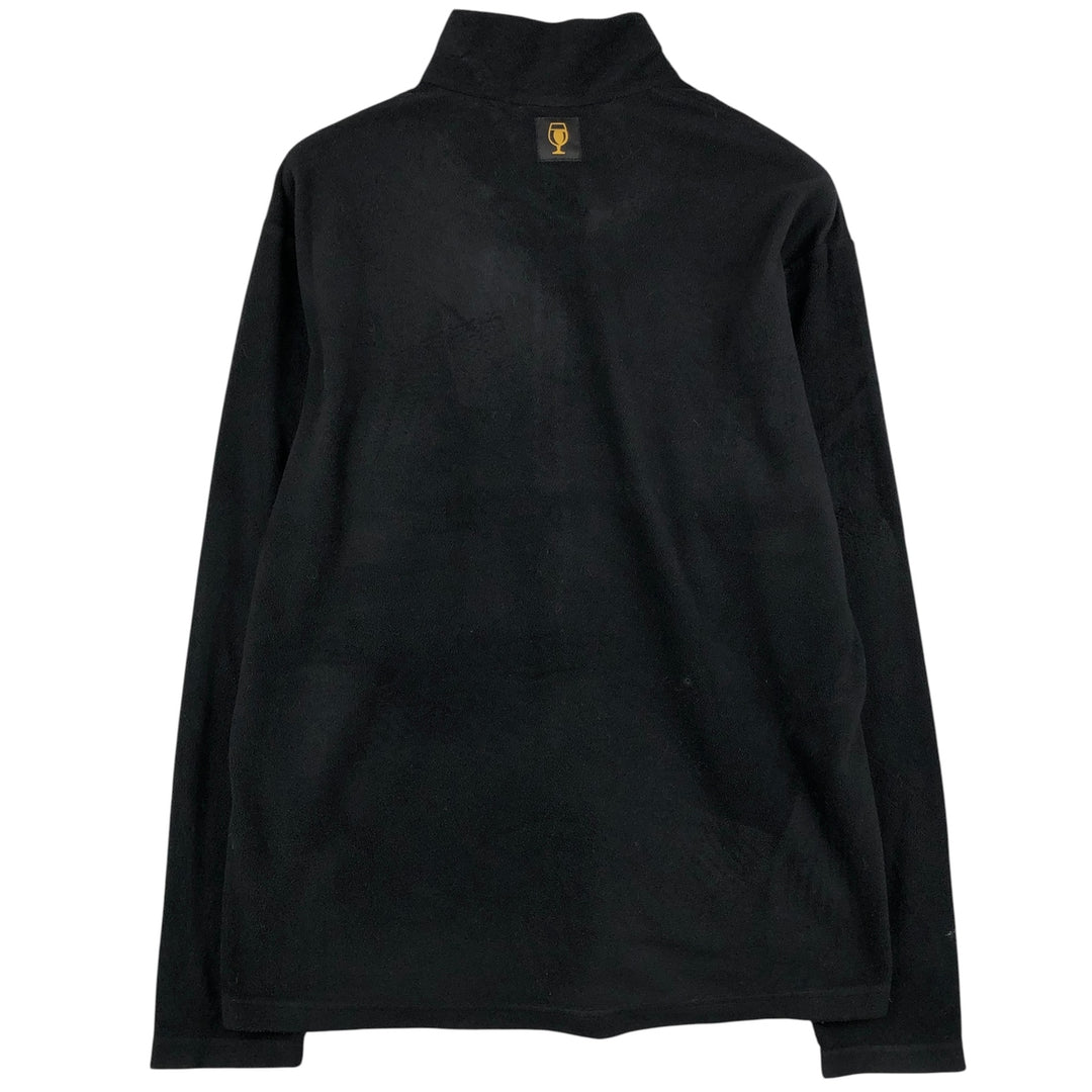 Patagonia Synchilla Micro D Half-Zip Fleece Pullover (26267FA14), Men's Size L polyester black type Vintage Second Hand