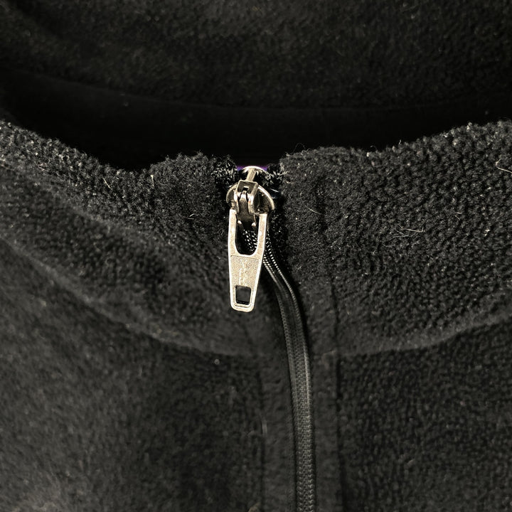 Patagonia Synchilla Micro D Half-Zip Fleece Pullover (26267FA14), Men's Size L polyester black type Vintage Second Hand