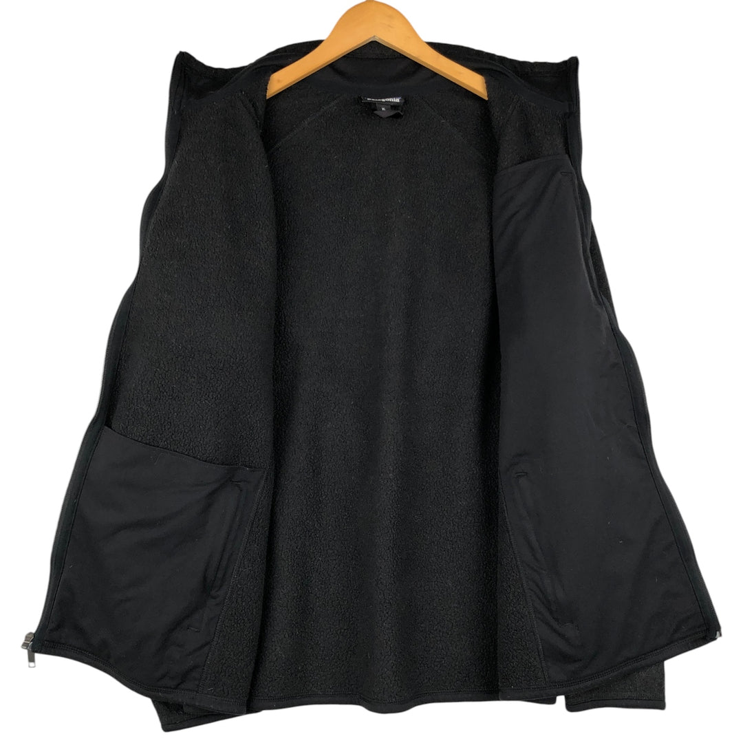 Patagonia Fleece Jacket Men's XL unclear black type Vintage Second Hand