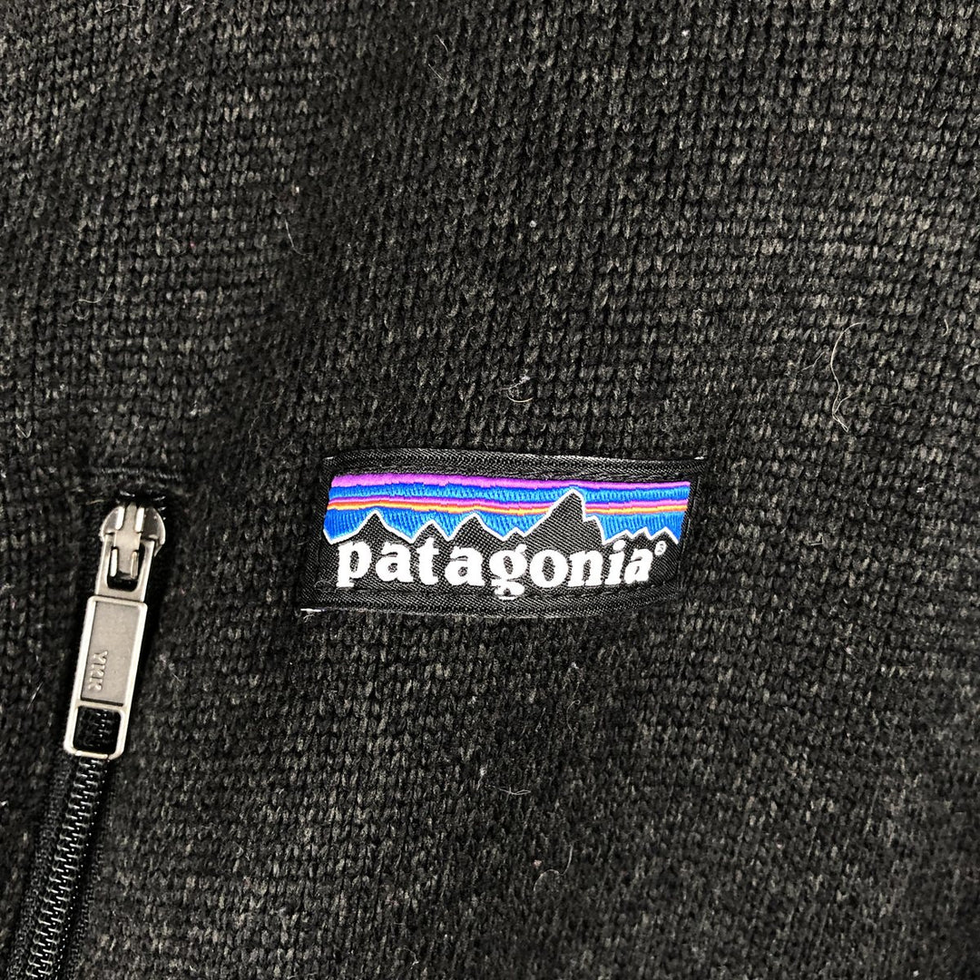 Patagonia Fleece Jacket Men's XL unclear black type Vintage Second Hand