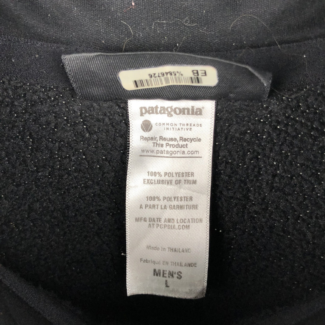 Patagonia Better Sweater 1 polyester black type Vintage Second Hand