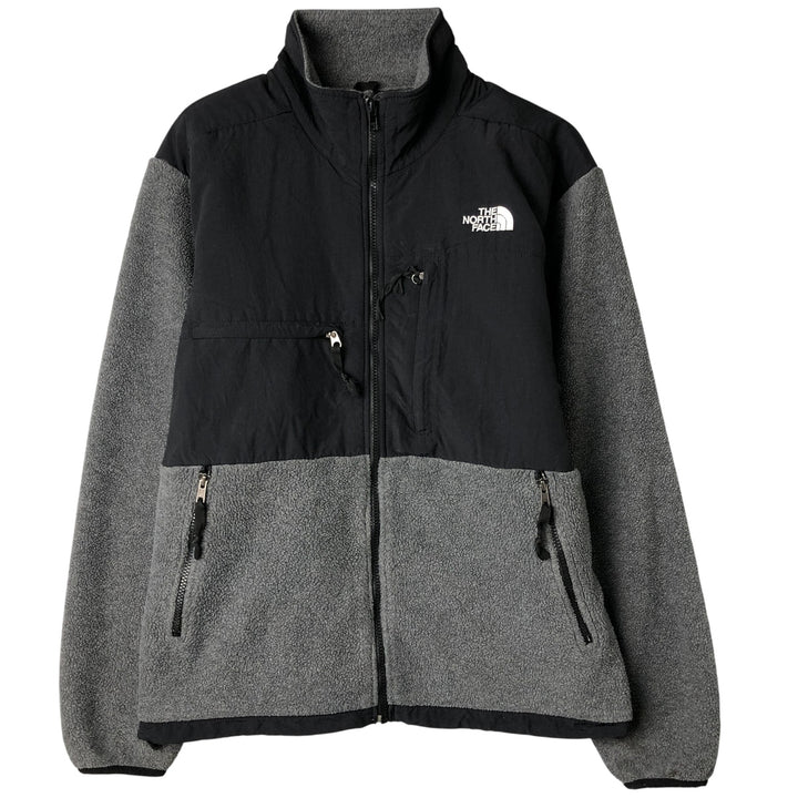 2000'S The North Face Denali Jacket, nylon and fleece, men's size M polyester black type Vintage Second Hand