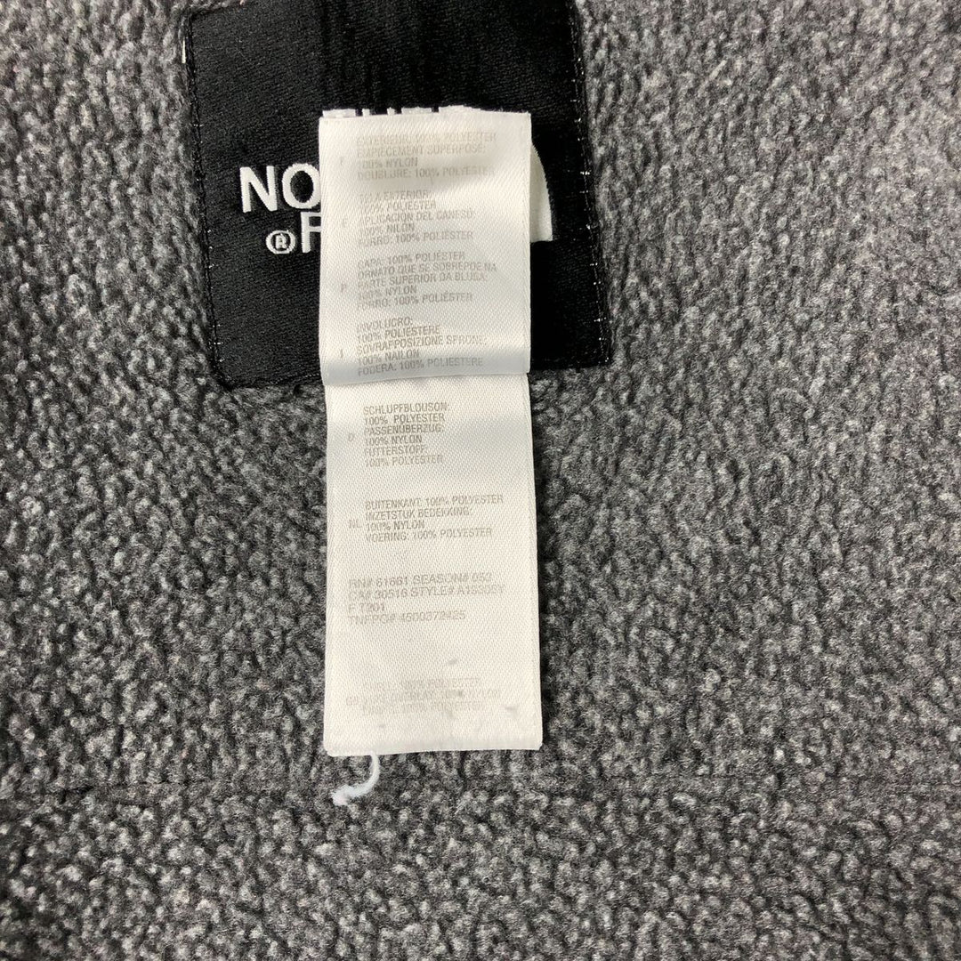 2000'S The North Face Denali Jacket, nylon and fleece, men's size M polyester black type Vintage Second Hand