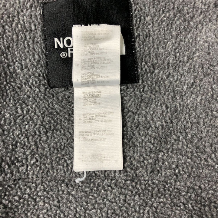 2000'S The North Face Denali Jacket, nylon and fleece, men's size M polyester black type Vintage Second Hand
