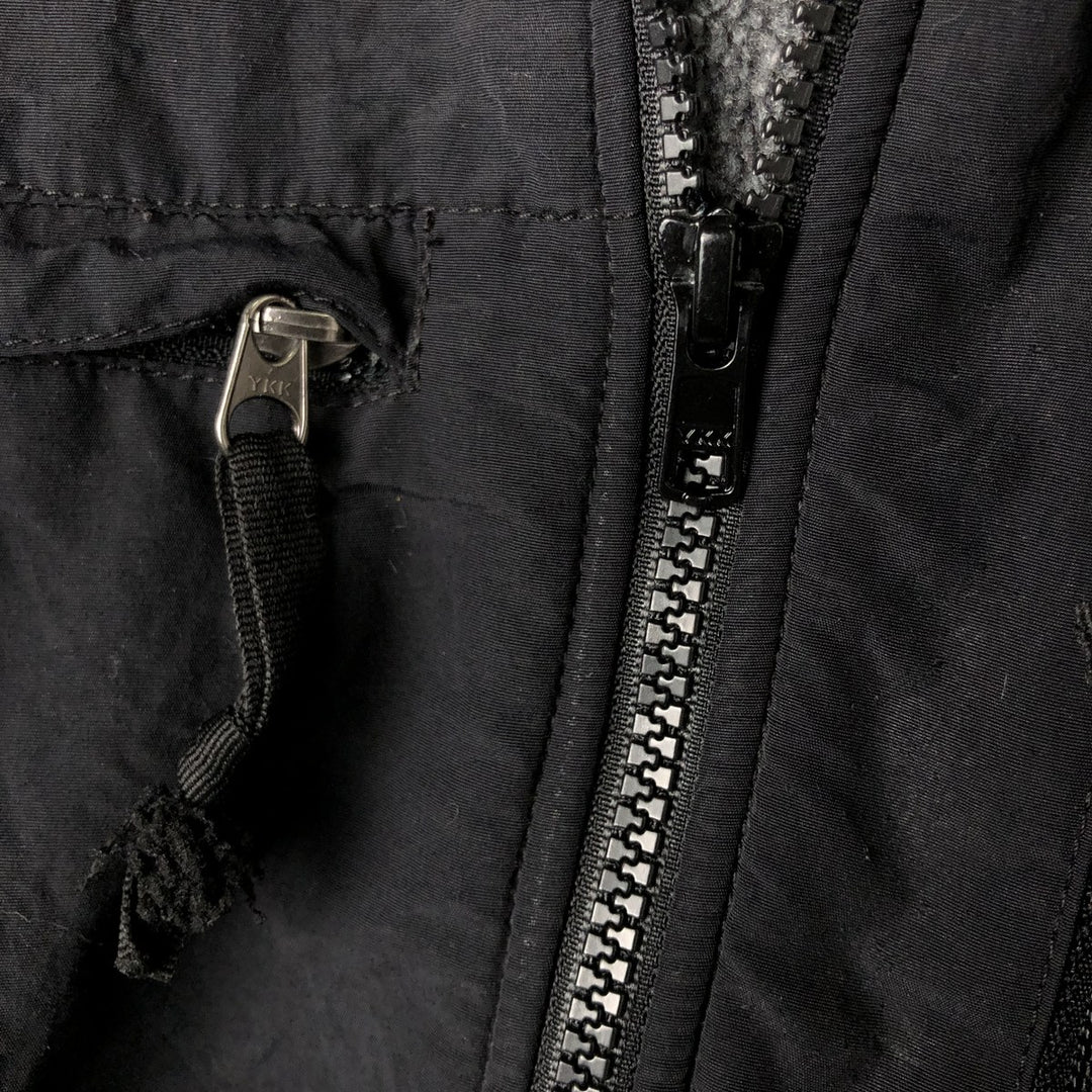 2000'S The North Face Denali Jacket, nylon and fleece, men's size M polyester black type Vintage Second Hand