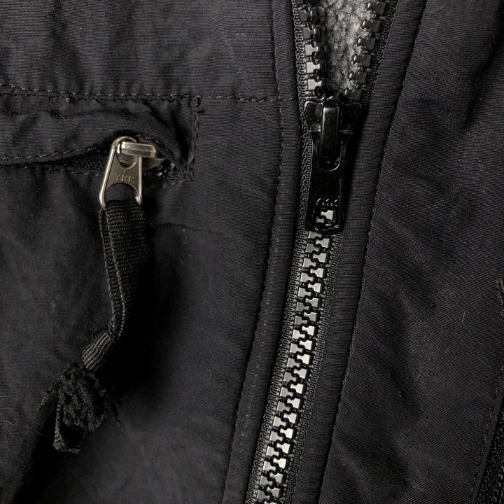 2000'S The North Face Denali Jacket, nylon and fleece, men's size M polyester black type Vintage Second Hand