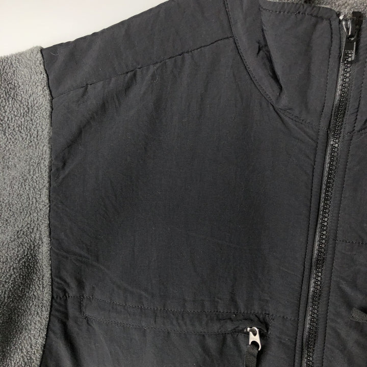 2000'S The North Face Denali Jacket, nylon and fleece, men's size M polyester black type Vintage Second Hand