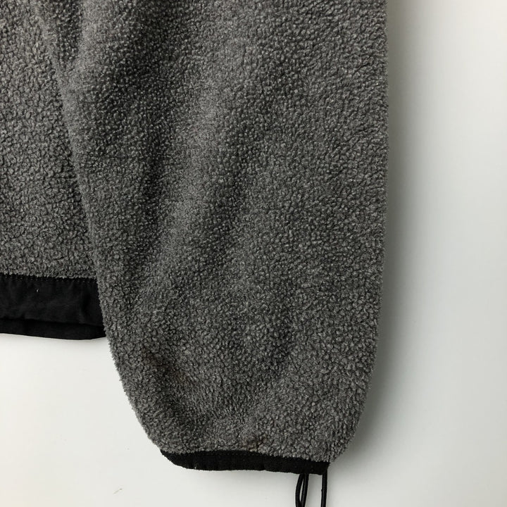 2000'S The North Face Denali Jacket, nylon and fleece, men's size M polyester black type Vintage Second Hand
