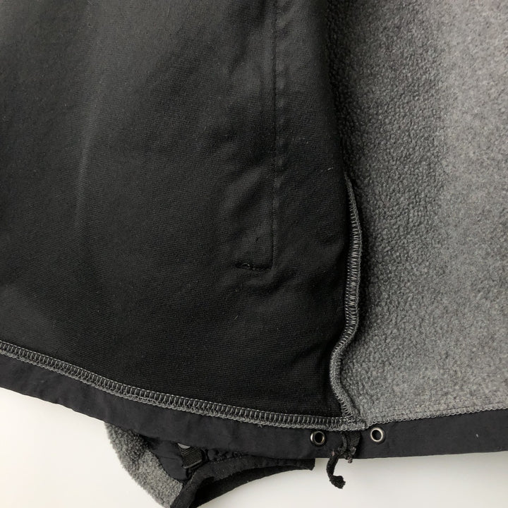 2000'S The North Face Denali Jacket, nylon and fleece, men's size M polyester black type Vintage Second Hand