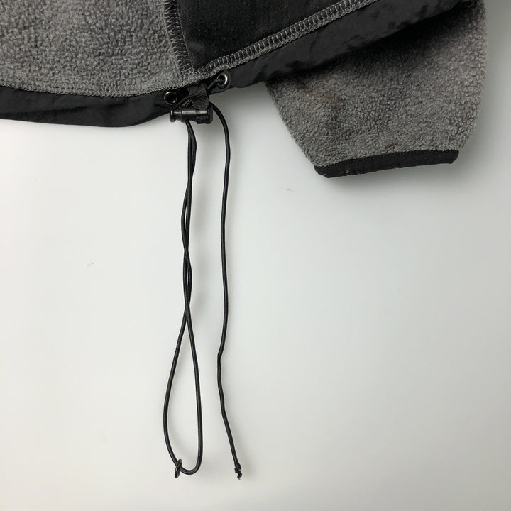 2000'S The North Face Denali Jacket, nylon and fleece, men's size M polyester black type Vintage Second Hand