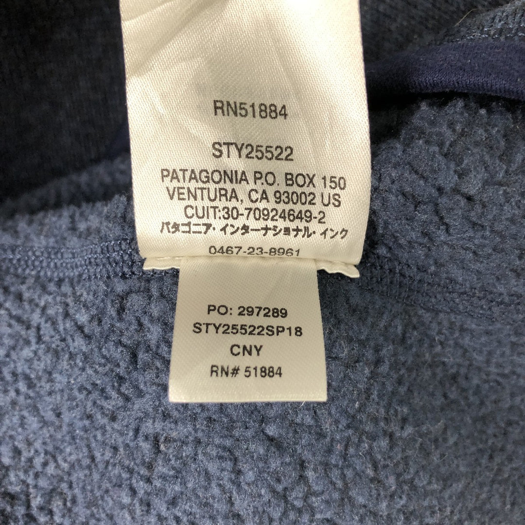 Patagonia Better Sweater 1 polyester navy blue type Vintage Second Hand