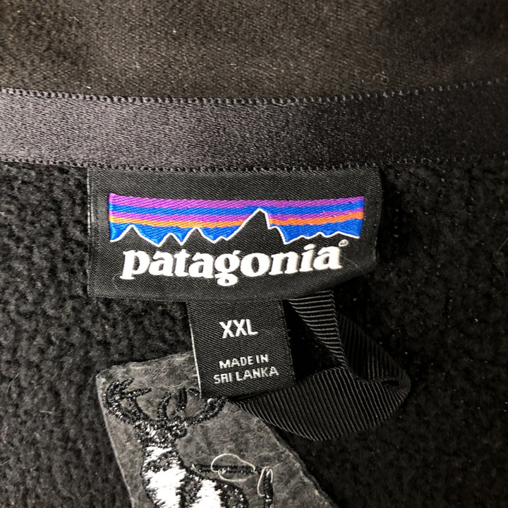 Patagonia Better Sweater Jacket 25528FA19 Fleece Jacket, Men's XXL polyester black type Vintage Second Hand