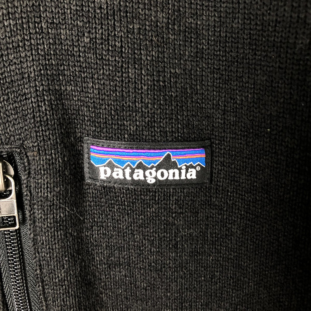 Patagonia Better Sweater Jacket 25528FA19 Fleece Jacket, Men's XXL polyester black type Vintage Second Hand