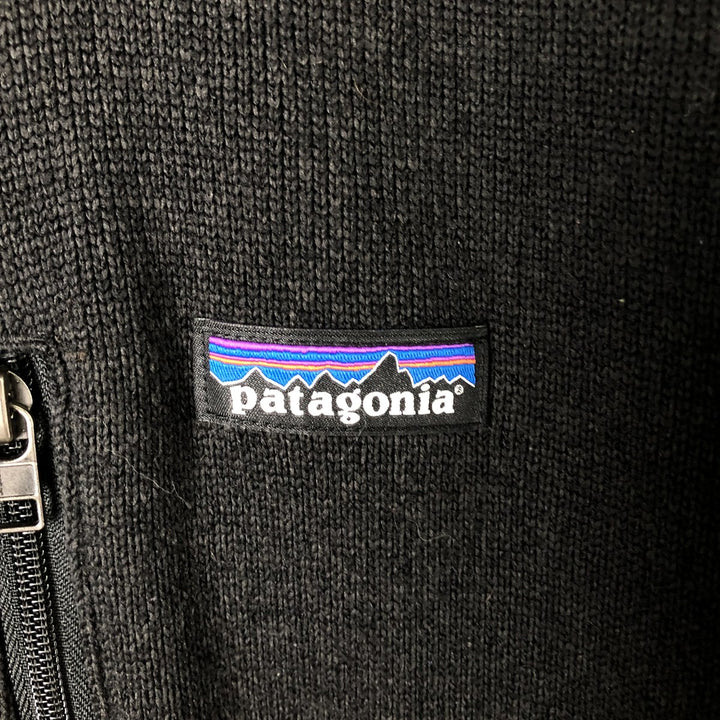 Patagonia Better Sweater Jacket 25528FA19 Fleece Jacket, Men's XXL polyester black type Vintage Second Hand
