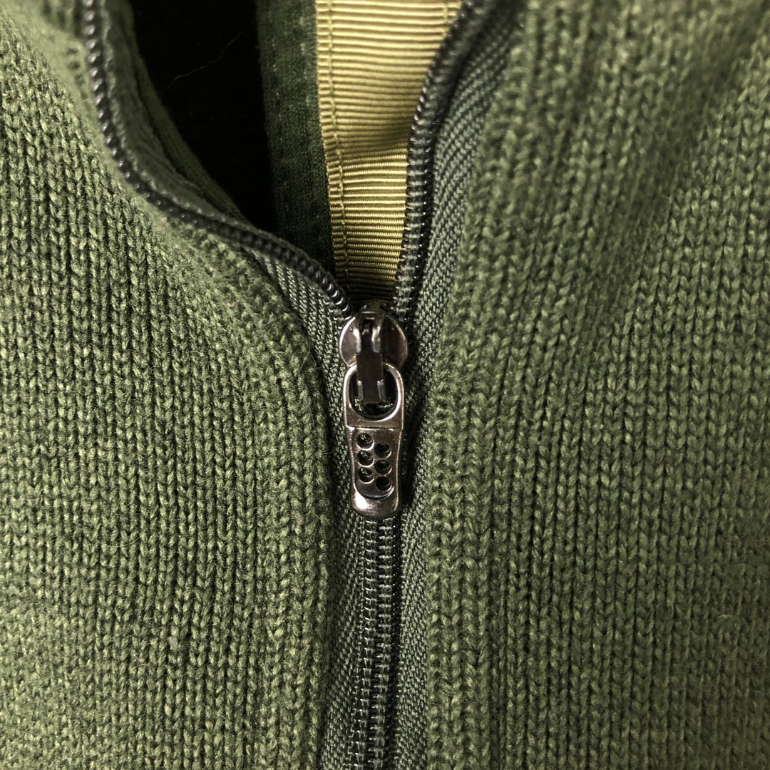 Patagonia Better Sweater 25521FA13 Half-Zip Fleece Pullover, Men's Size Small polyester Khaki type Vintage Second Hand