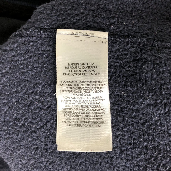 Ralph Lauren POLO RALPH LAUREN fleece jacket, men's size L polyester navy blue type Vintage Second Hand