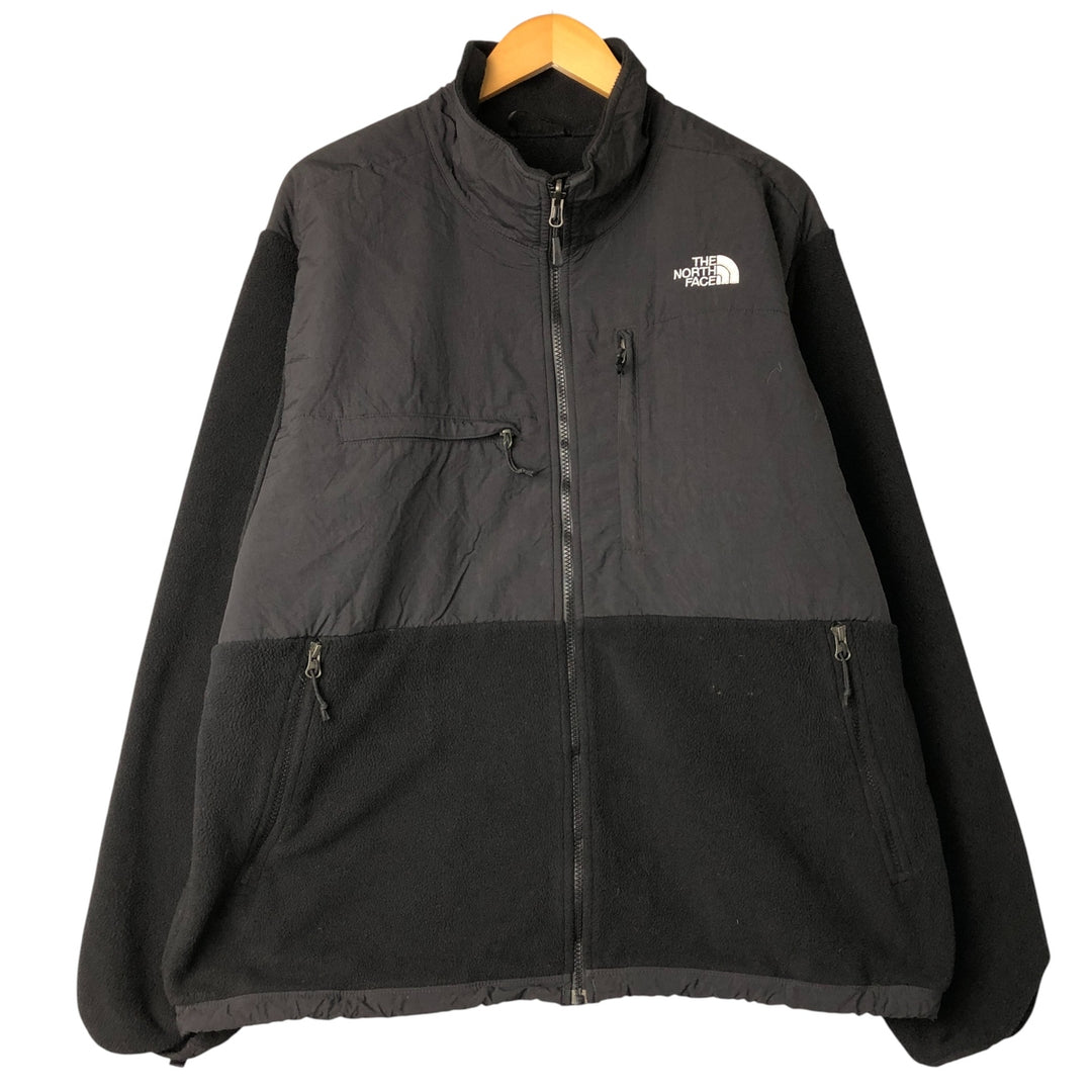 THE NORTH FACE Denali Jacket, Nylon x Fleece Jacket, Men's XL recycled polyester black type Vintage Second Hand