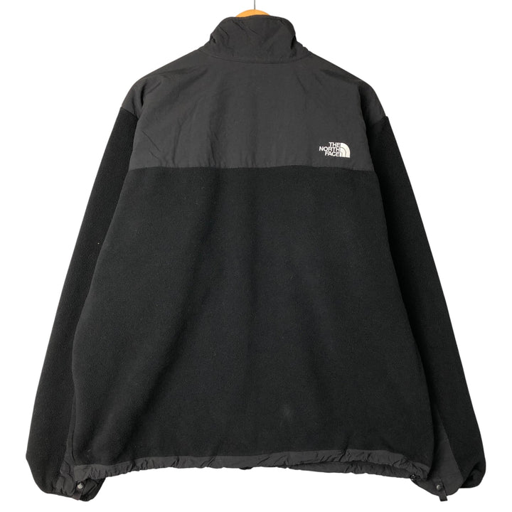 THE NORTH FACE Denali Jacket, Nylon x Fleece Jacket, Men's XL recycled polyester black type Vintage Second Hand