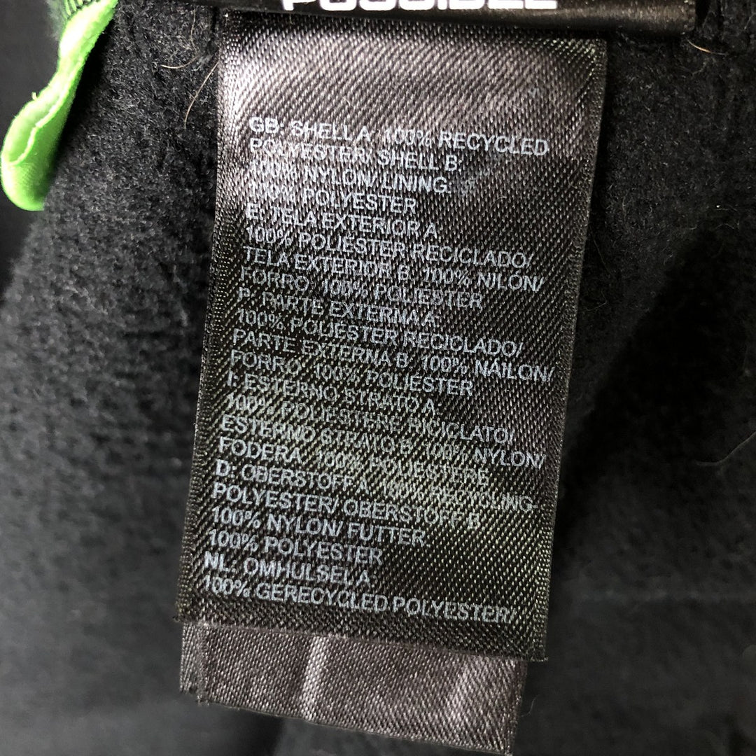 THE NORTH FACE Denali Jacket, Nylon x Fleece Jacket, Men's XL recycled polyester black type Vintage Second Hand