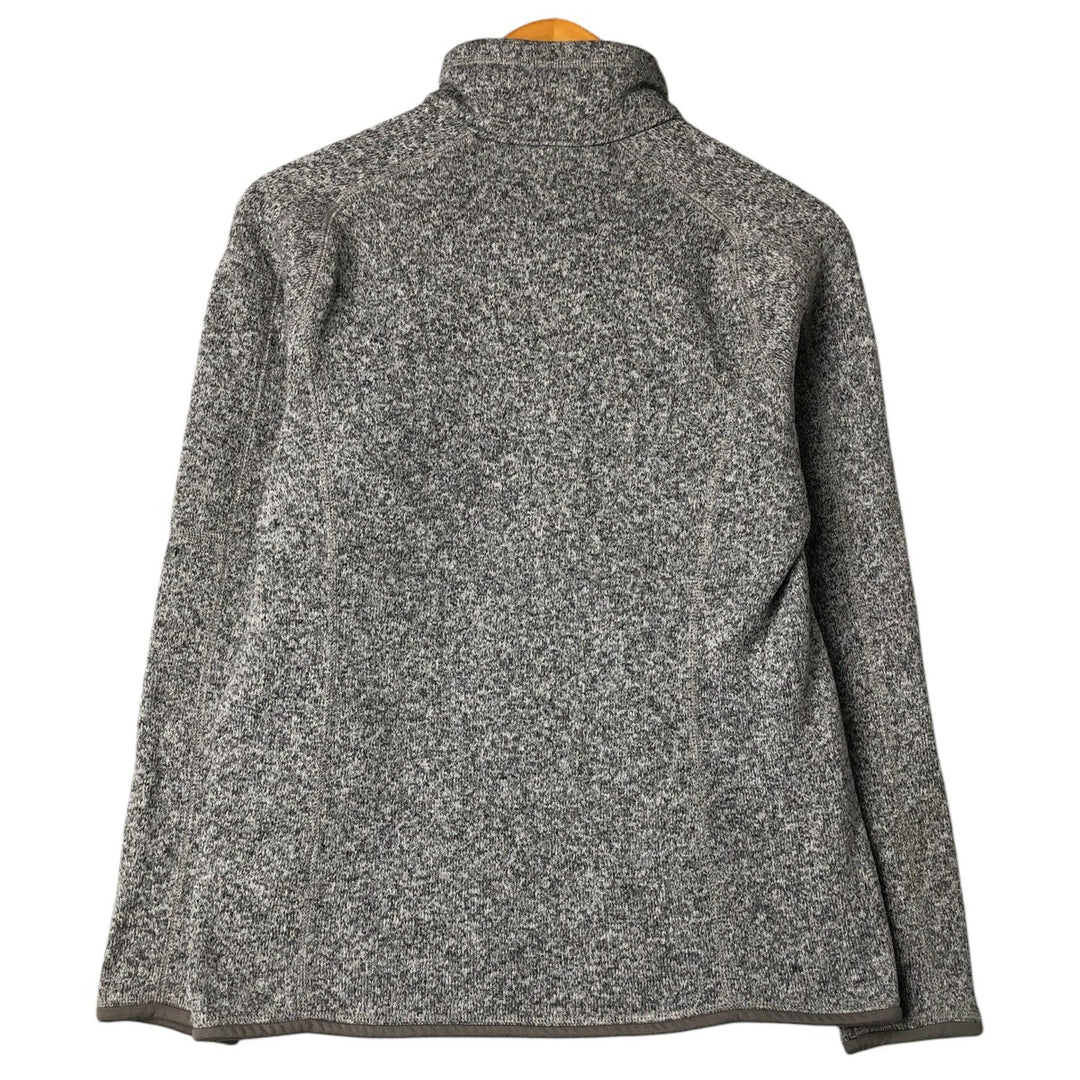Patagonia Better Sweater Pullover 25618FA20 Half-Zip Fleece Pullover, Women's Size L recycled polyester gray type Vintage Second Hand