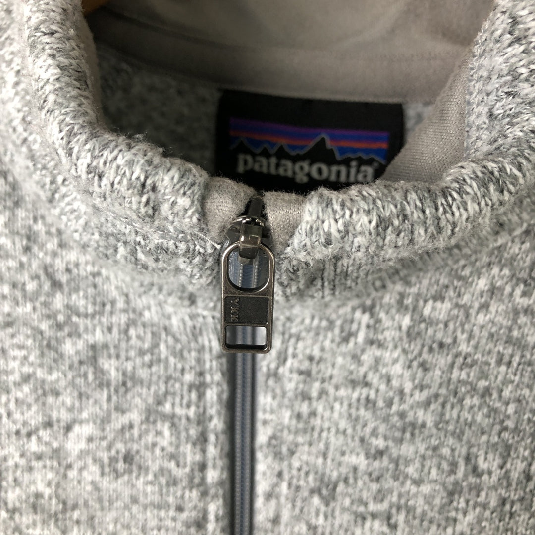 Patagonia Better Sweater Pullover 25618FA20 Half-Zip Fleece Pullover, Women's Size L recycled polyester gray type Vintage Second Hand
