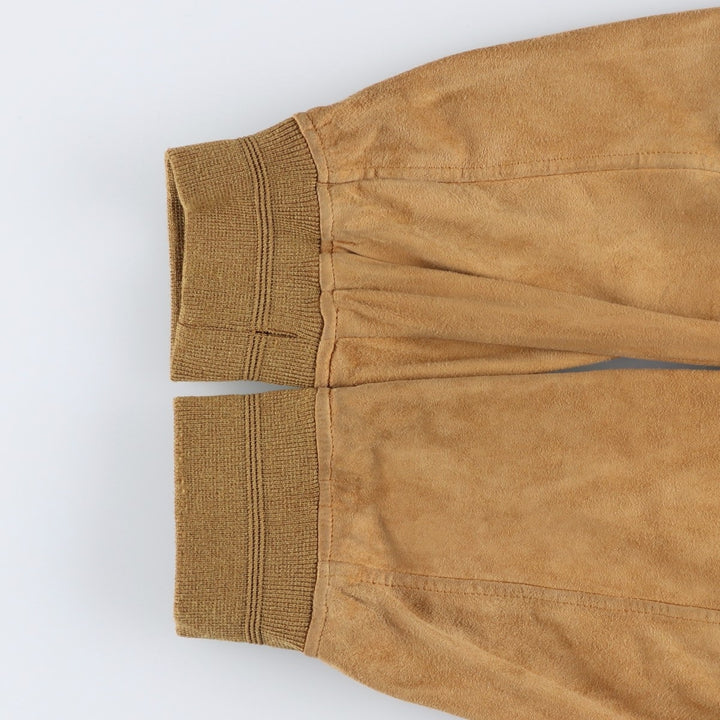 Vintage COMPAGNIA DELLE PELLI Balster Jacket, Suede Leather Blouson, Men's Size L unclear Beige type Vintage Second Hand