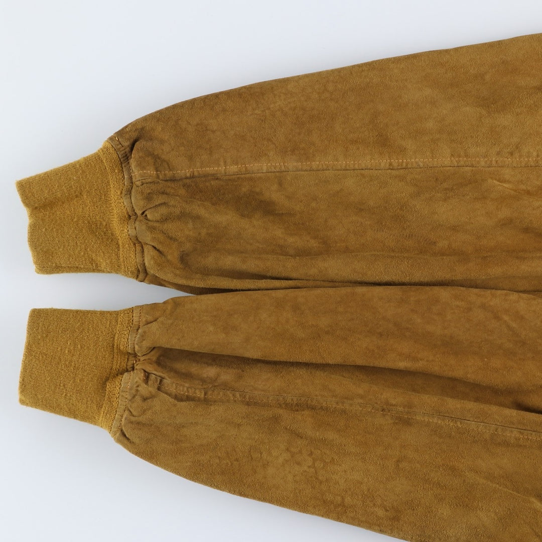 Vintage Balster Jacket, Suede Leather Blouson, Men's XL unclear brown type Vintage Second Hand