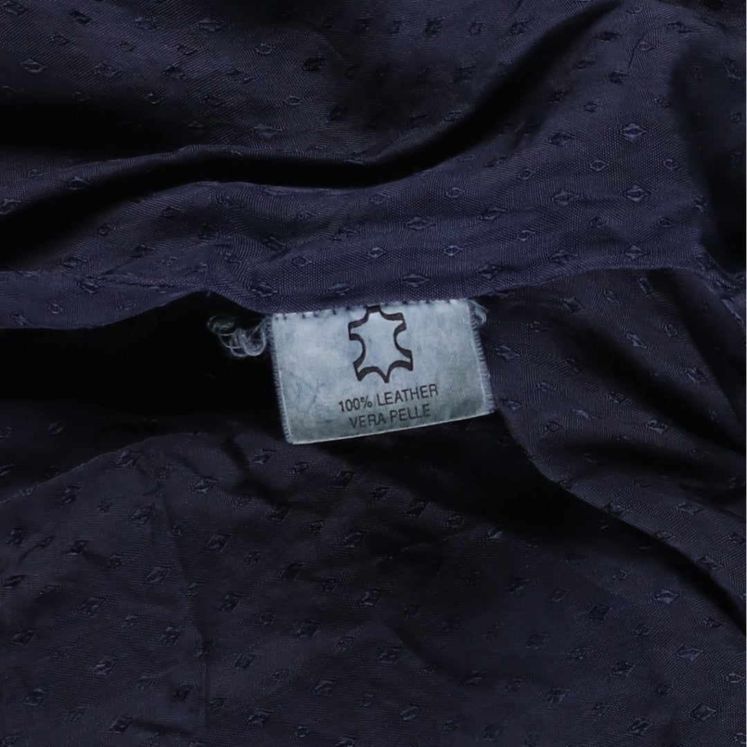 Vintage Balster Jacket, Suede Leather Blouson, Men's XL Genuine Leather Suede Leather black type Vintage Second Hand