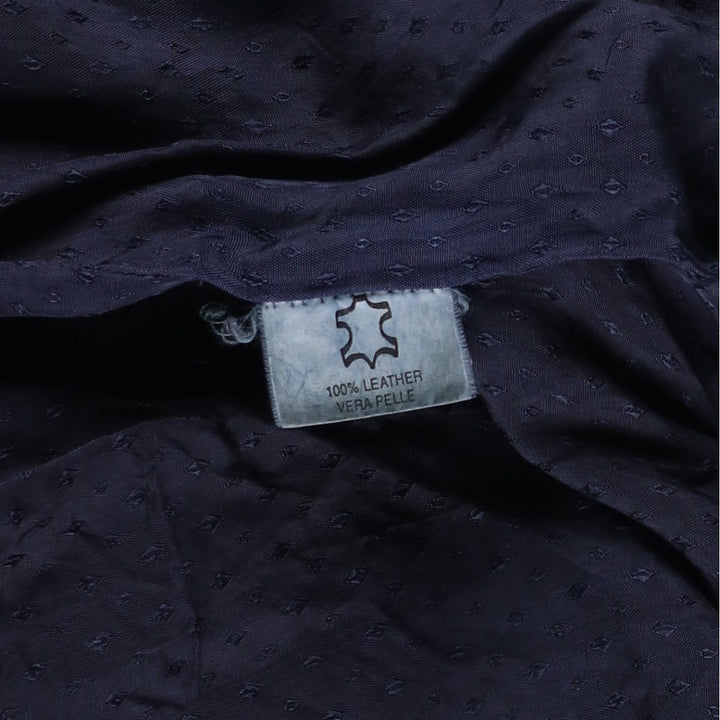 Vintage Balster Jacket, Suede Leather Blouson, Men's XL Genuine Leather Suede Leather black type Vintage Second Hand