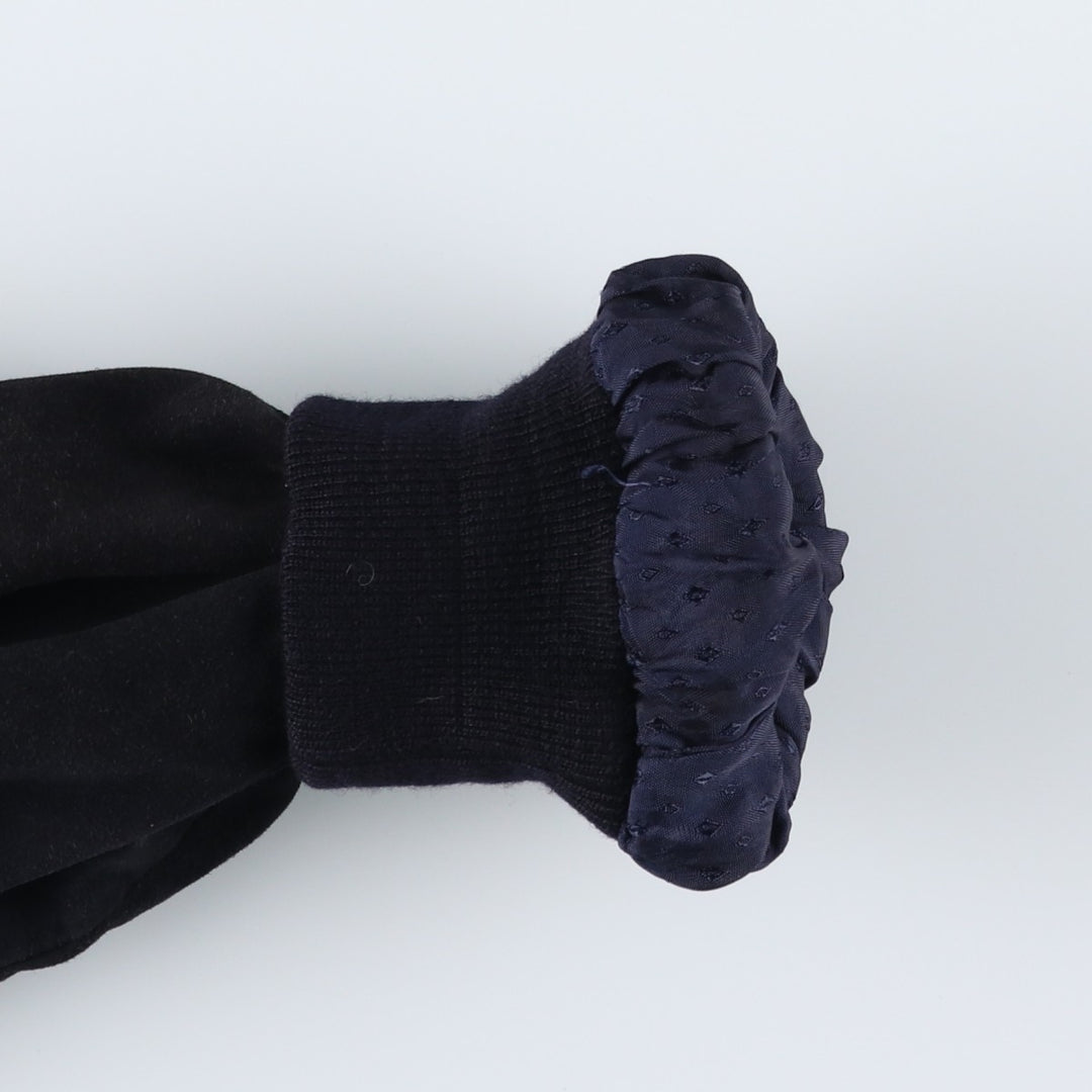 Vintage Balster Jacket, Suede Leather Blouson, Men's XL Genuine Leather Suede Leather black type Vintage Second Hand