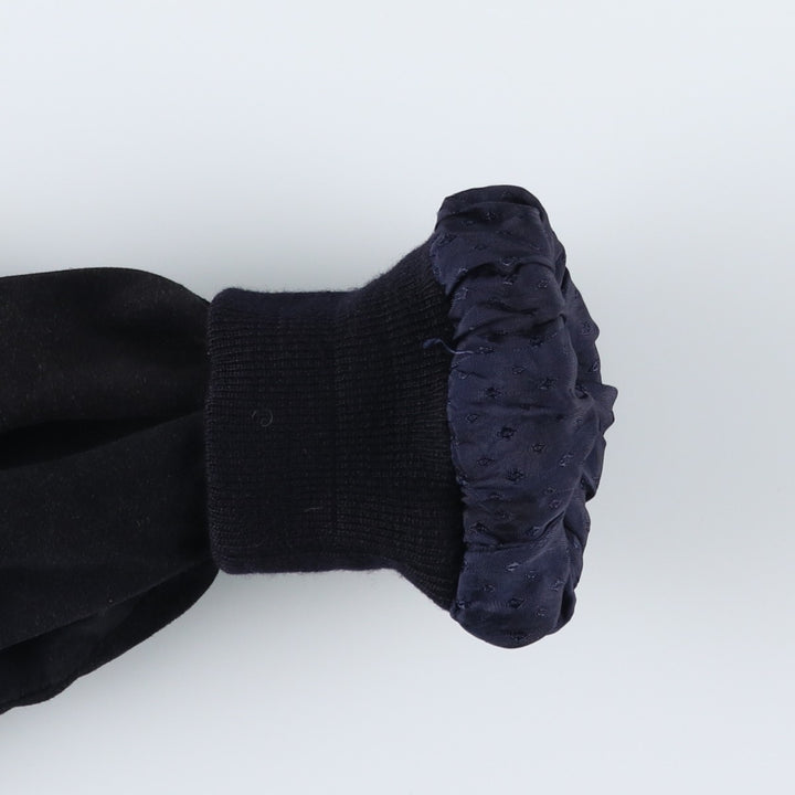 Vintage Balster Jacket, Suede Leather Blouson, Men's XL Genuine Leather Suede Leather black type Vintage Second Hand