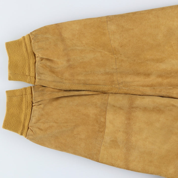 Vintage 1980'S Sharon Furs Balster Jacket, Suede Leather Blouson, Made in Italy, Men's Size XL unclear Beige type Vintage Second Hand